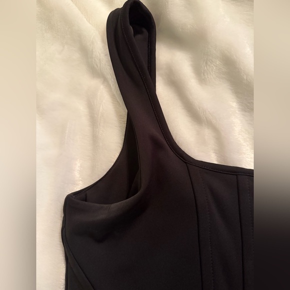 Express Black Women's Corset Top - Picture 8 of 9